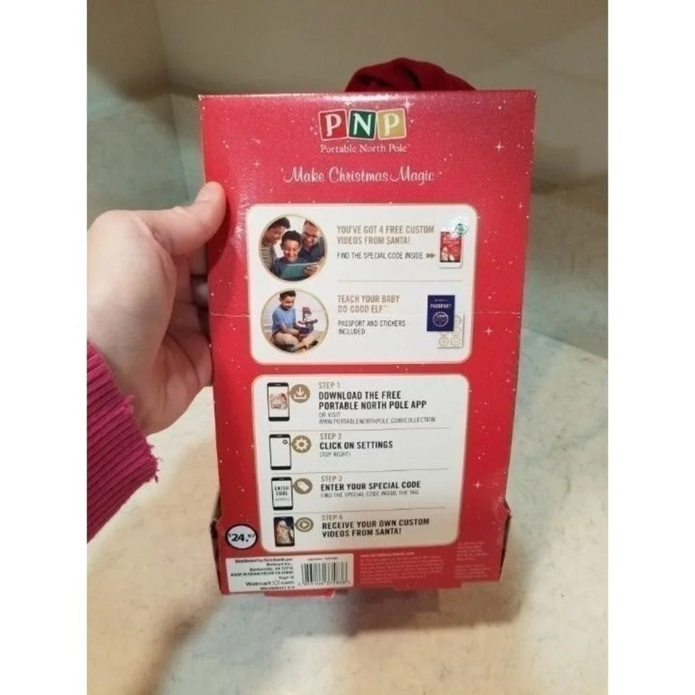 Portable North Pole PNP Posable Christmas‎ DO GOOD ELF Plush Doll